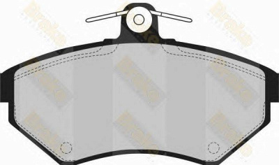 BRAKE ENGINEERING pa1186 -  Комплект тормозных колодок, дисковый тормоз